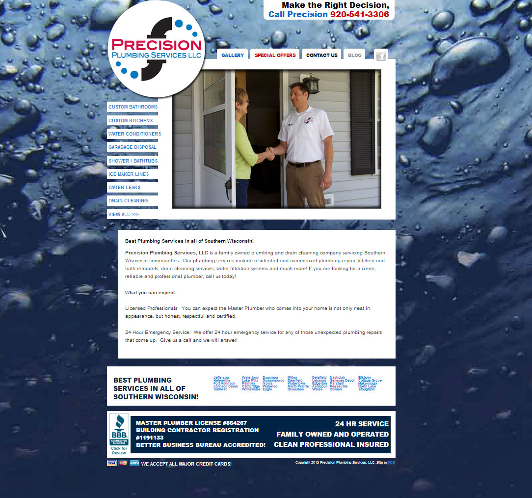 Precision Plumbing Services