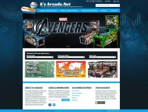 K's Arcade Magento Based Ecommerce Parts Store