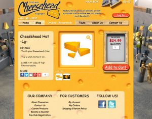 buy a cheesehead