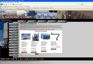 The Original JusDust.com Magento eCommerce Store